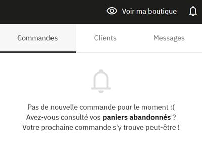 PrestaShop 9 - Notifications du back office
